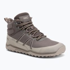 Buty berefoot męskie Xero Shoes Scrambler Trail Mid WP. Brązowe trekkingi męskie XERO SHOES, trekkingowe. Za 629.99 zł.