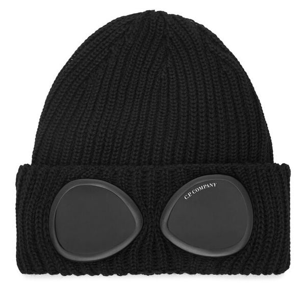 Czapka C.P. Company. Czarne czapki i kapelusze męskie C.P. Company, na zimę, bez wzorów. Za 609.99 zł.