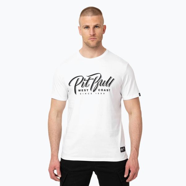 Koszulka męska Pitbull El Jeffe. Białe koszulki sportowe męskie PITBULL, na lato, m, bez wzorów, z bawełny, bez kołnierzyka, bez ramiączek. Za 77.99 zł.