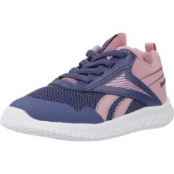 Kapcie REEBOK RUSH RUNNER 5 ELASTIC LACE Fioletowy. Czerwone kapcie damskie Reebok, bez wzorów, z materiału. Za 145.05 zł.
