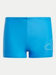 Adidas Kąpielówki Performance Big Bars JE8862 Niebieski. Niebieskie kąpielówki dla chłopców Adidas, bez wzorów, z syntetyku. Za 79.99 zł.