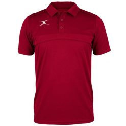 Polo Gilbert Photon. Czerwone koszulki polo męskie gilbert, m, bez wzorów, bez ramiączek. Za 217.00 zł.