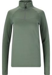 Bluza narciarska damska Whistler Blume. Czarne bluzy damskie Whistler, bez wzorów, z elastanu, bez kaptura. Za 111.99 zł.