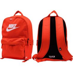 Plecak Nike Heritage 2.0 pomarańczowy BA5879 891. Brązowe torby i plecaki dziecięce Nike. Za 148.25 zł.