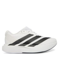 Buty do biegania adidas. Białe obuwie sportowe damskie Adidas, bez wzorów, do biegania. Za 439.99 zł.