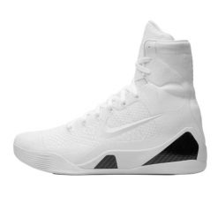 Buty do chodzenia dla dorosłych Nike Kobe 9 Elite Protro Halo. Białe obuwie sportowe damskie Nike, bez wzorów, z gumy, do koszykówki, nike zoom. Za 988.48 zł.