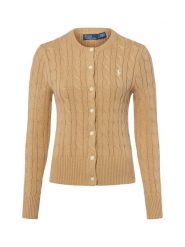 Polo Ralph Lauren Kardigan Kobiety Bawełna brązowy, XL. Brązowe kardigany damskie Polo Ralph Lauren, xl, bez wzorów, z bawełny, eleganckie. Za 849.95 zł.