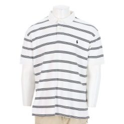 Polo Ralph Lauren koszulka męska z krótkim rękawem biała. Białe koszulki polo męskie Ralph Lauren, l, bez wzorów, bez kołnierzyka, bez ramiączek, na golfa. Za 127.76 zł.