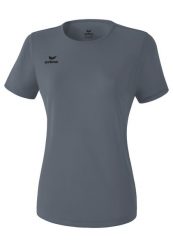 Koszulka damska Erima Teamsport Fonctionnel. Szare koszulki sportowe damskie Erima, bez wzorów, z materiału, bez kołnierzyka, bez ramiączek, do biegania. Za 107.00 zł.