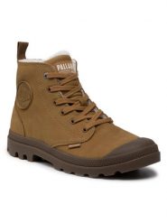 Palladium Trapery Pampa Hi Z Wl M 05982-257-M Brązowy. Brązowe śniegowce i trapery męskie Palladium, z nubiku, bez zapięcia. Za 499.99 zł.