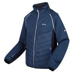 Kurtka uniwersalna męska Regatta Softshelljacke Und Weste Steren. Niebieskie kurtki męskie Regatta, na zimę, m, bez wzorów, z materiału, trekkingowe. Za 297.90 zł.