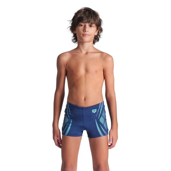 Szorty Kąpielowe Arena Poseidonia Swim Short junior. Niebieskie kąpielówki dla chłopców Arena, bez wzorów. Za 89.99 zł.