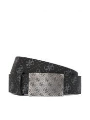 Guess Pasek Męski BM7850 P5440 Czarny. Czarne paski damskie Guess, z aplikacjami, ze skóry. Za 239.99 zł.
