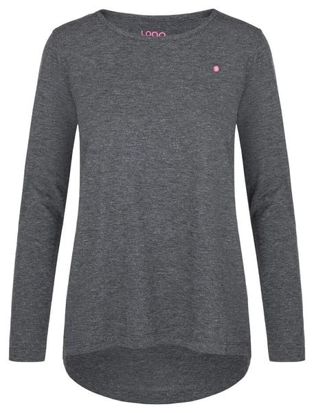 T-shirt damski Loap Bavaxa czarny. Czarne t-shirty damskie Scarpa, s, bez wzorów, z materiału, biznesowe, bez kołnierzyka. Za 91.00 zł.