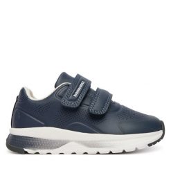 Sneakersy Biomecanics. Niebieskie trampki i tenisówki chłopięce Biomecanics, bez wzorów, bez zapięcia. Za 249.99 zł.