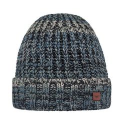 Czapka Barts Akotan. Niebieskie czapki i kapelusze męskie Barts, na zimę, bez wzorów, z polaru, sportowe. Za 144.00 zł.