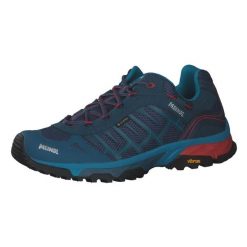 Buty turystyczne męskie Meindl Finale Gore-Tex. Czerwone trekkingi męskie Meindl, trekkingowe, gore-tex. W wyprzedaży za 678.30 zł.