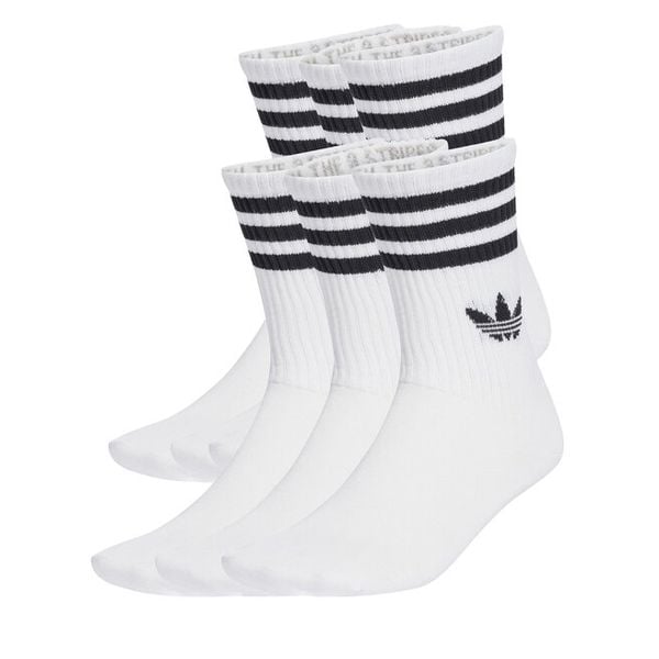 Skarpety długie adidas. Białe skarpety męskie Adidas, bez wzorów. Za 89.99 zł.