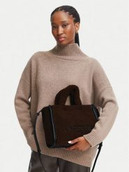 Lacoste Torebka NF5116HX Biały. Białe torebki do ręki damskie Lacoste, bez wzorów, z materiału, bez dodatków. Za 769.99 zł.
