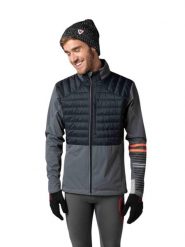 Kurtka Rossignol Poursuite Warm męska szara. Szare kurtki sportowe męskie Rossignol, na zimę, l, bez wzorów, z materiału, do biegania. Za 959.99 zł.