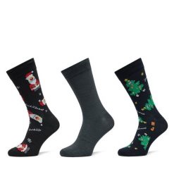 Skarpety długie Jack & Jones. Czarne skarpety męskie Jack & Jones, bez wzorów. Za 49.99 zł.
