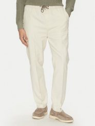 Guess Chinosy M5GB79 WH4EA Beżowy Regular Fit. Brązowe eleganckie spodnie męskie Guess, m, z aplikacjami, z bawełny. Za 349.99 zł.