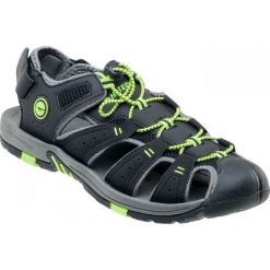 Hi-tec Sandały męskie Coles black/lime/dark grey r. 46. Klapki męskie marki Hi-tec. Za 149.00 zł.