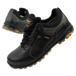 Buty trekkingowe Grisport Nero Oliato 12955O139TN. Czarne trekkingi męskie Grisport, na zimę, trekkingowe. Za 369.00 zł.