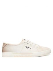 Pepe Jeans Tenisówki Brady Colors W PLS31600 Różowy. Czerwone trampki i tenisówki damskie Pepe Jeans, bez wzorów, z jeansu, bez zapięcia. Za 139.99 zł.