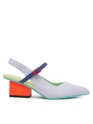 United Nude Sandały Raila Jane 1091687716 Fioletowy. Fioletowe sandały damskie United Nude, bez wzorów, ze skóry, bez obcasa, na słupku, bez zapięcia. Za 859.99 zł.