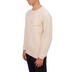 Sweter Męski Timberland Crew Neck. Białe bluzy męskie Timberland, m, bez wzorów, z bawełny, bez kołnierzyka. Za 369.00 zł.