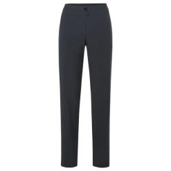 Damskie spodnie zimowe VAUDE Mineo II. Czarne spodnie materiałowe damskie Vaude, bez wzorów. W wyprzedaży za 557.60 zł.