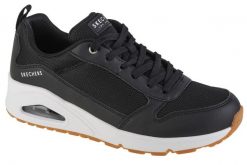 Buty do chodzenia damskie, Skechers Uno - Inside Matters. Białe obuwie sportowe damskie Skechers, bez wzorów, z materiału, trekkingowe. Za 279.99 zł.