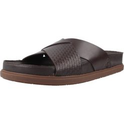 Sandały CLARKS 26180888C Brązowy. Brązowe sandały męskie Clarks, trekkingowe. Za 353.99 zł.