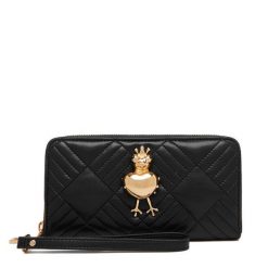 Portfel LOVE MOSCHINO. Czarne portfele damskie Love Moschino, bez wzorów. Za 606.99 zł.