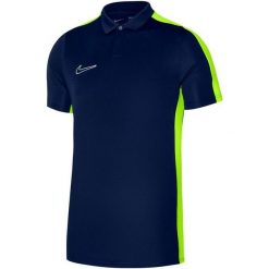 Męska Koszulka Polo Academy DriFIT. Fioletowe koszulki polo męskie Nike, m, bez wzorów, sportowe, bez ramiączek. Za 222.99 zł.