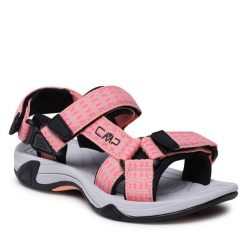 Sandały CMP. Czerwone sandały dziewczęce CMP, bez zapięcia. Za 159.99 zł.