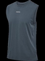 Hummel nwlLOGO TANK TOP koszulka bez rękawów z bawełny organicznej. Szare koszulki sportowe męskie Hummel, l, bez wzorów, z bawełny, bez kołnierzyka, bez ramiączek, do biegania. Za 149.00 zł.