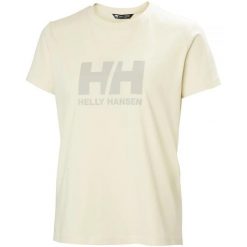 Koszulka damska Helly Hansen Logo 3.0. Białe t-shirty damskie Helly Hansen, xl, bez wzorów, z bawełny, bez kołnierzyka. Za 151.15 zł.