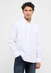 Męska Koszula Mustang Style Edinburg Bright White 1017534 2007. Białe koszule męskie Mustang, m, bez wzorów, bez kołnierzyka, bez ramiączek. Za 129.99 zł.