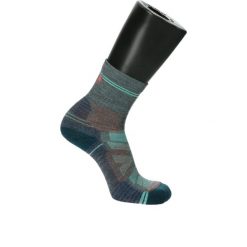 Skarpety turystyczne damskie Smartwool Hike. Niebieskie skarpety damskie Smartwool, bez wzorów, z wełny. Za 93.99 zł.