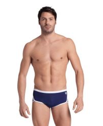 Szorty Kąpielowe Arena Icons Swim Low Waist Short. Niebieskie krótkie spodenki sportowe męskie Arena, m, bez wzorów, z materiału, do pływania. Za 149.99 zł.