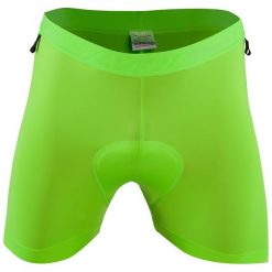 Bokserki męskie Silvini MTB INNER PRO MP1212 z wkładką rowerową. Zielone bokserki męskie Silvini, m, bez wzorów. W wyprzedaży za 140.20 zł.