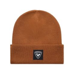 Czapka Rossignol Corporate. Brązowe czapki i kapelusze damskie Rossignol, na zimę, bez wzorów, sportowe. Za 220.50 zł.
