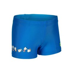 Spodenki kąpielowe chłopięce Arena Friends. Niebieskie kąpielówki dla chłopców Arena, bez wzorów, sportowe. Za 74.99 zł.