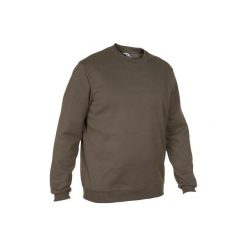 Sweter myśliwski 100. Brązowe swetry przez głowę męskie SOLOGNAC. Za 39.99 zł.