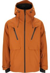Kurtka narciarska męska Whistler Palmdale W-PRO 10000. Brązowe kurtki snowboardowe męskie Whistler, l, bez wzorów, z materiału, długie, bez kaptura, narciarskie. Za 679.99 zł.