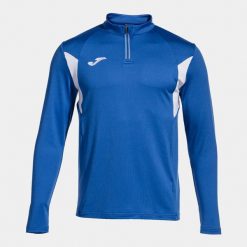 Bluza dresowa 1/2 zip Joma Winner III. Niebieskie bluzy męskie Joma, m, z aplikacjami, z dresówki, bez kaptura. Za 282.00 zł.