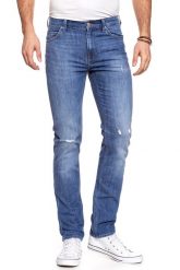 JEANSY MĘSKIE LEE RIDER CURT L701CDKB 112117296. Niebieskie jeansy męskie Lee. W wyprzedaży za 89.99 zł.