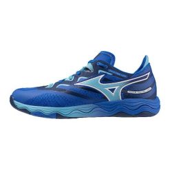 Buty do tenisa stołowego Mizuno Wave Medal 7 Neo. Białe buty sportowe męskie Mizuno, ze skóry, bez zapięcia, do piłki ręcznej, mizuno wave. W wyprzedaży za 510.65 zł.